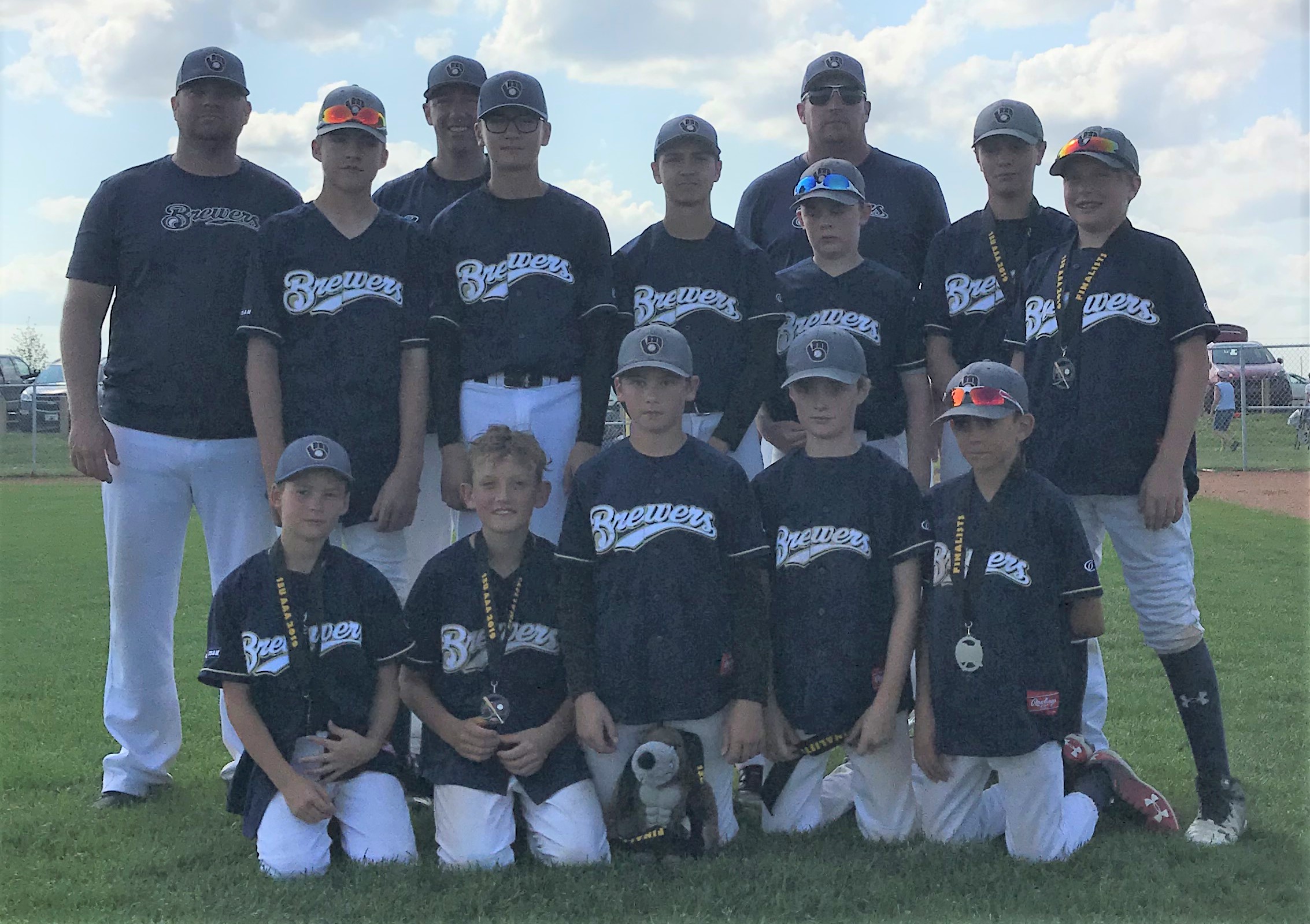 2019 13U AAA Finalists Estevan Brewers