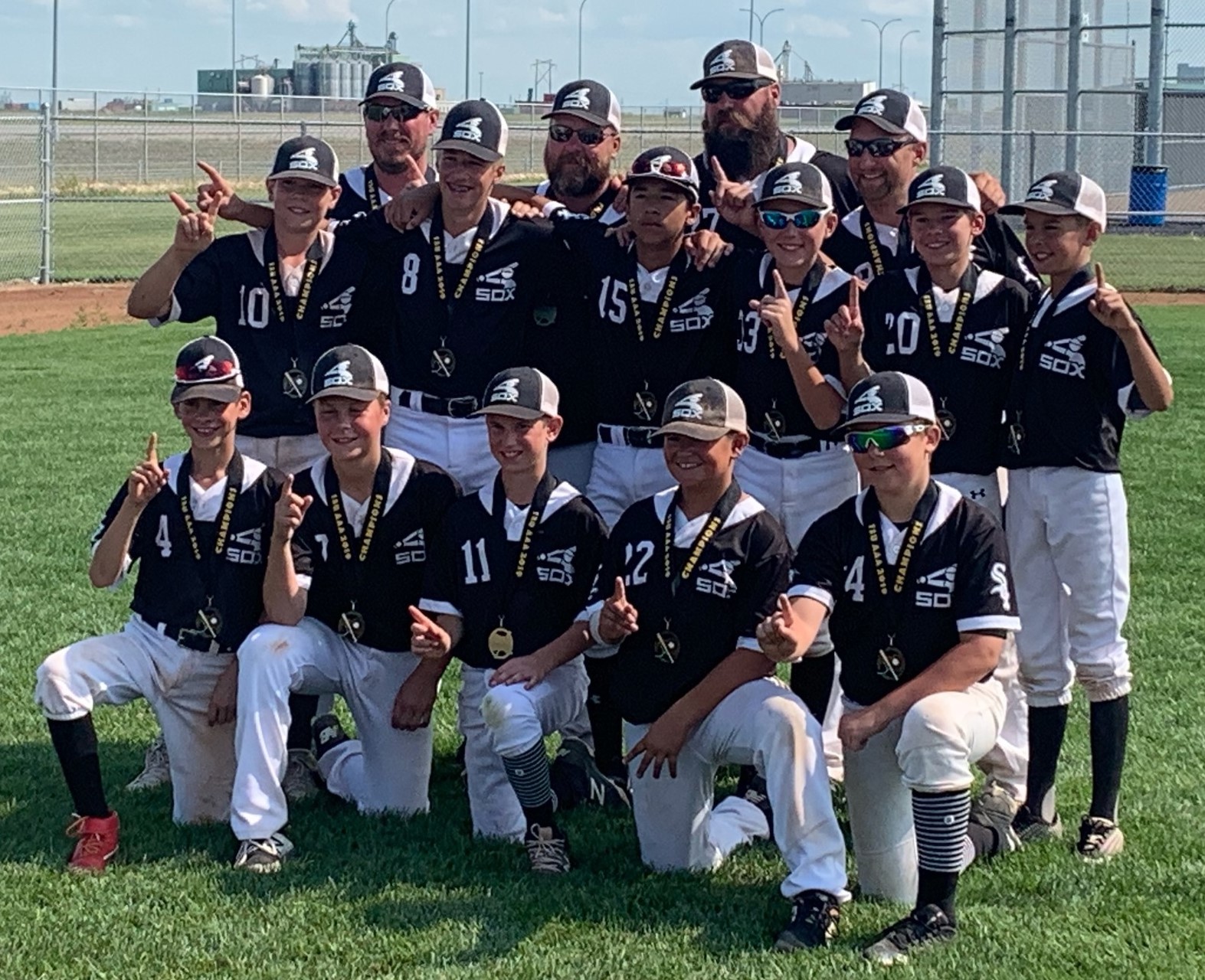 2019 13U AAA Champions Regina White Sox