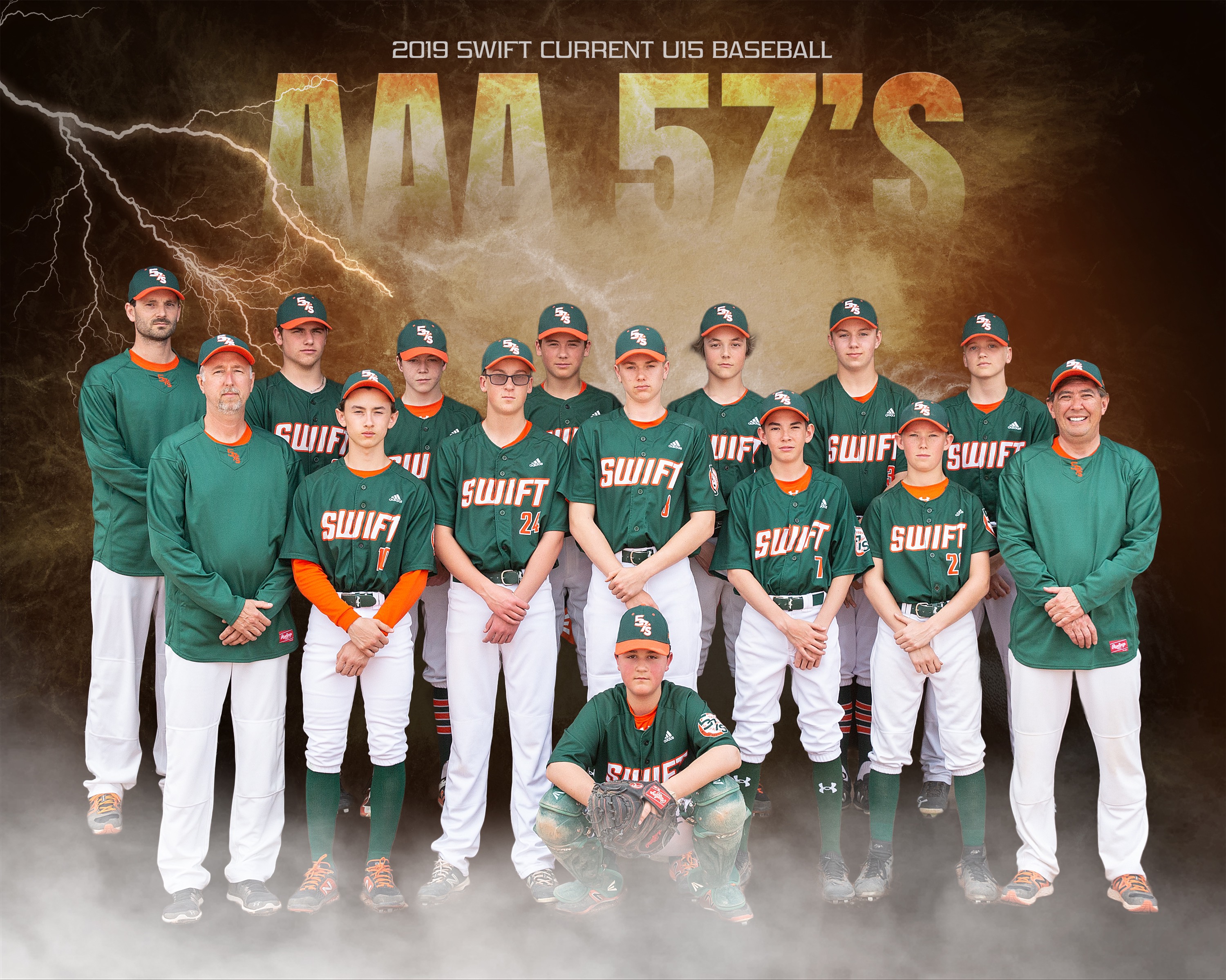 2019 15U AAA Swift Current 57's