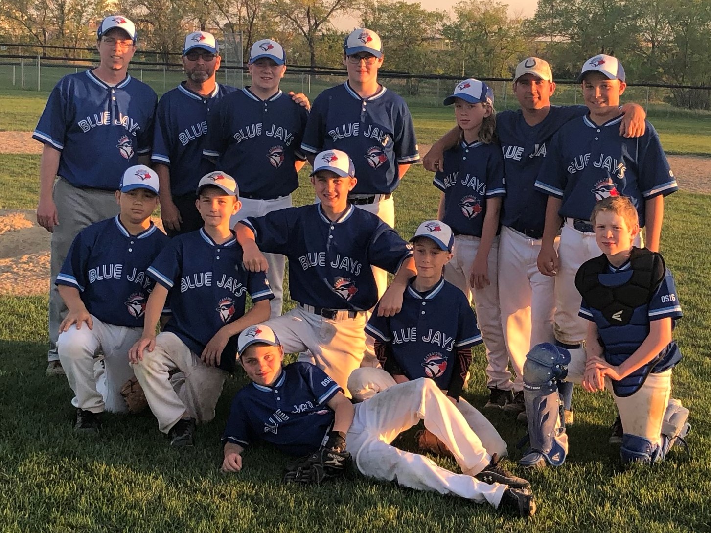 Pee Wee AA Finalist Saskatoon Sluggin BlueJays